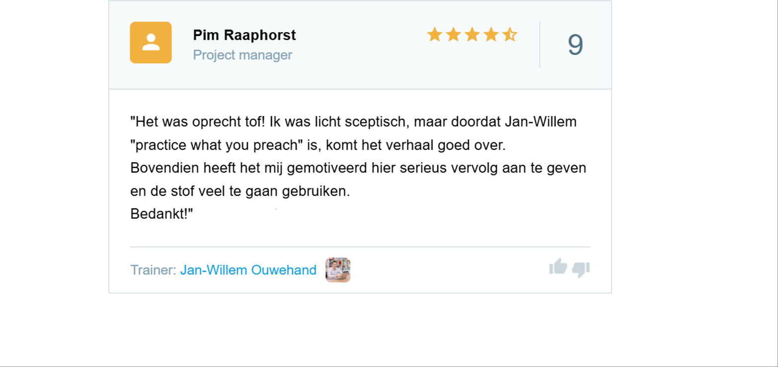 Schrijf je in voor Voor projectmanagers